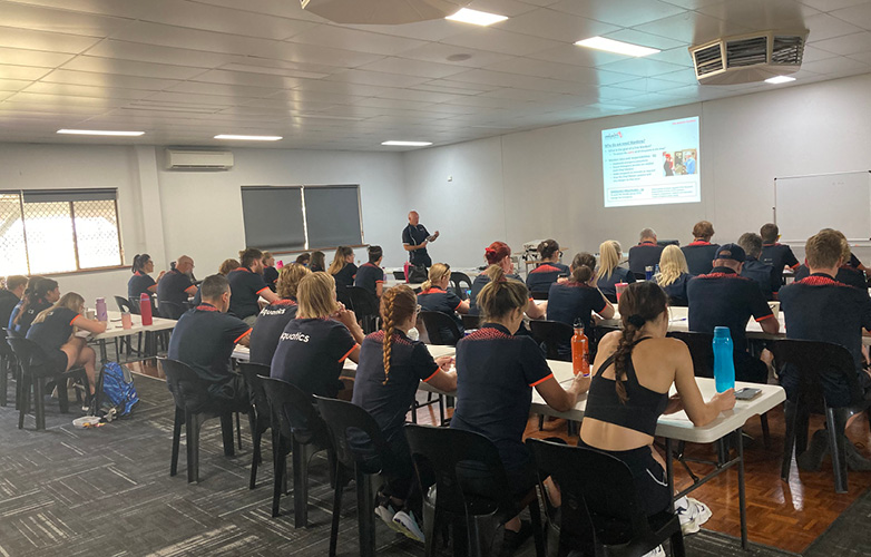 LLC staff completing essential fire warden training